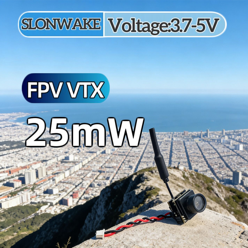 Drone Rc Receiver And Transmitter - SLONWAKE FPV 25 мВт интегрированный видеопередатчик