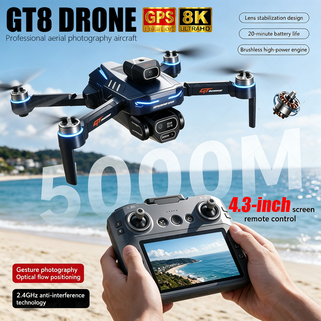 Nano Quad Fpv - НОВЫЙ Дрон GT8 HD RC с
