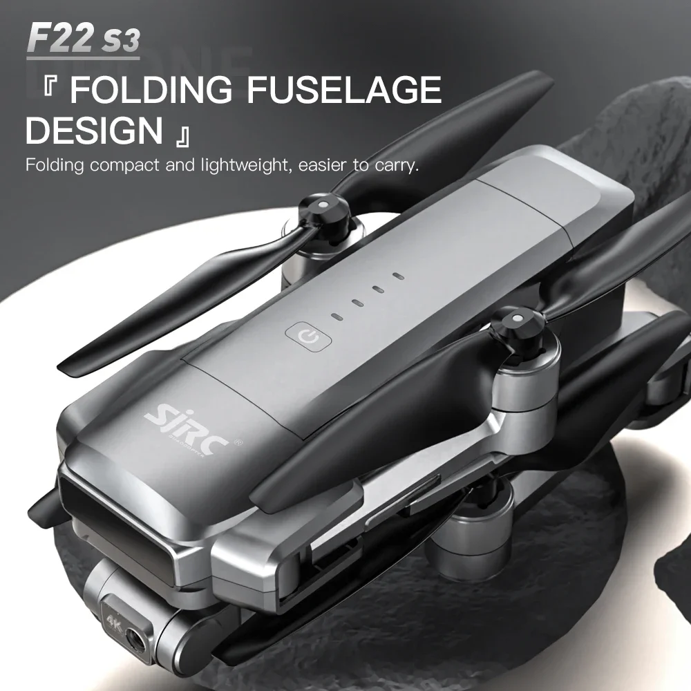 Drone F22 Rc - Складной квадрокоптер SJRC F22 S3 Pro