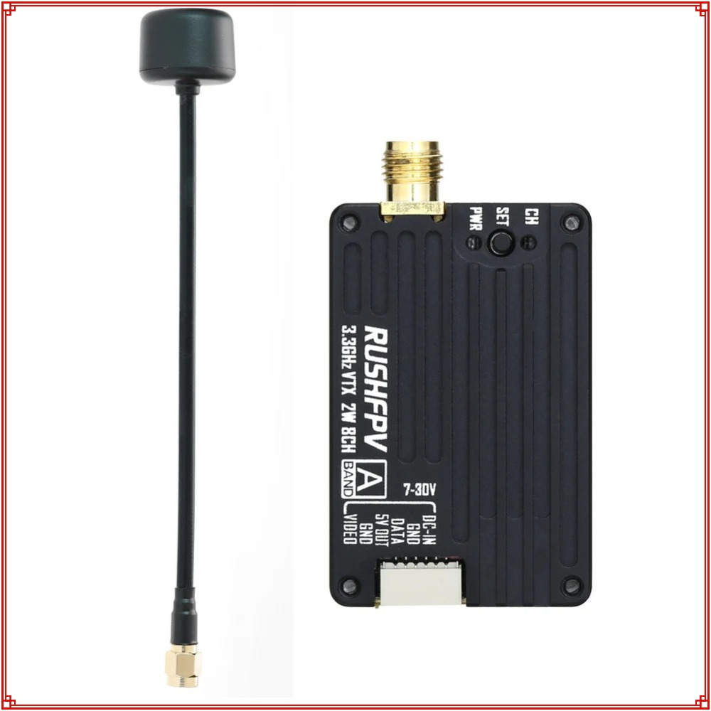 Новый передатчик RUSHFPV 3.3G  – обзор и цена Drone Rc Receiver And Transmitter