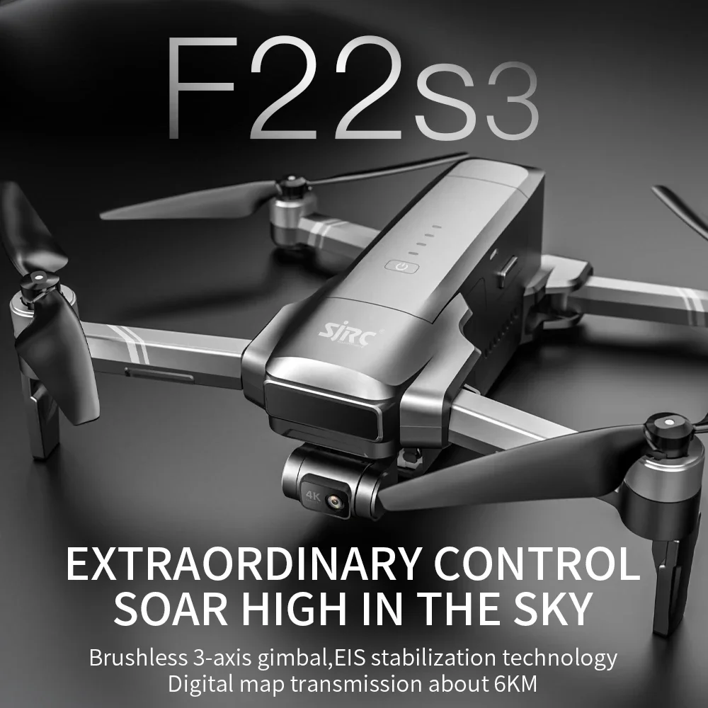 Дрон SJRC F22 S3 PRO с камерой – обзор и цена Drone F22 Rc