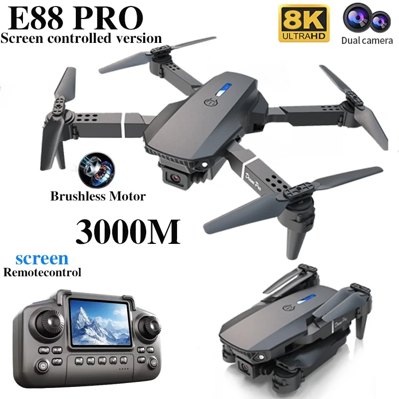 Профессиональный дрон E88 PRO  – обзор и цена Nano Quad Fpv