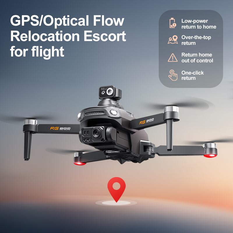 Профессиональный GPS-дрон RG80 – обзор и цена Gps Module Drone