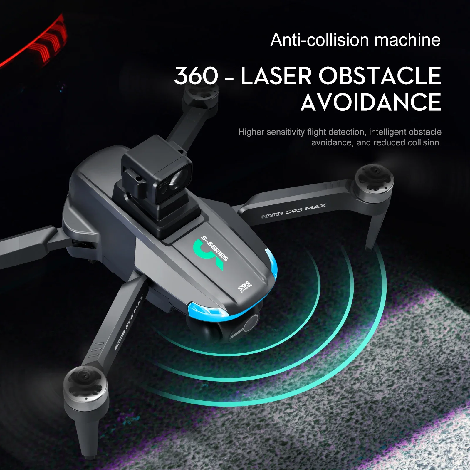 НОВЫЙ S9S MAX MINI Drone 4K 2- – обзор и цена Nano Quad Fpv