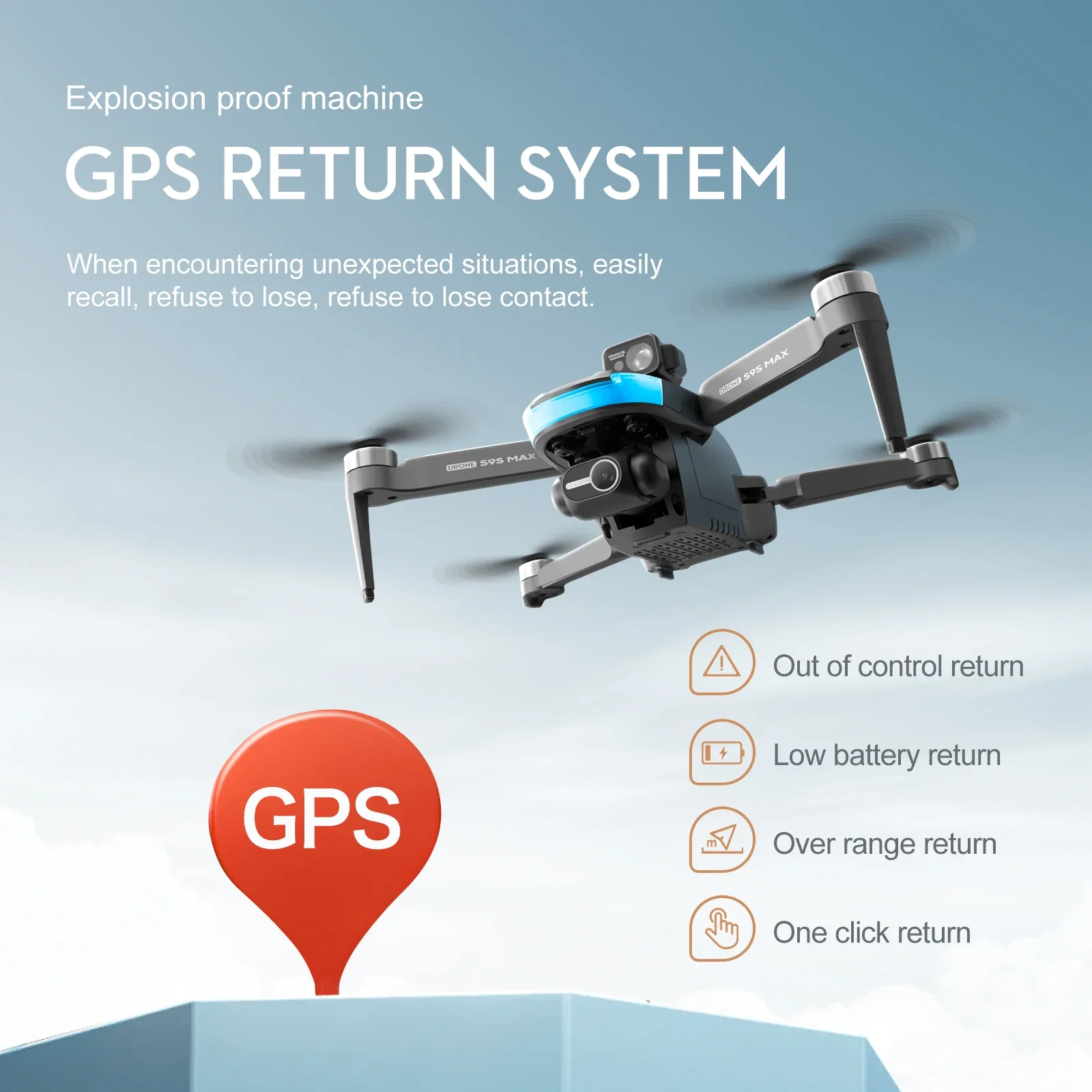 НОВЫЙ S9S MAX MINI Drone 4K 2- – обзор и цена Nano Quad Fpv