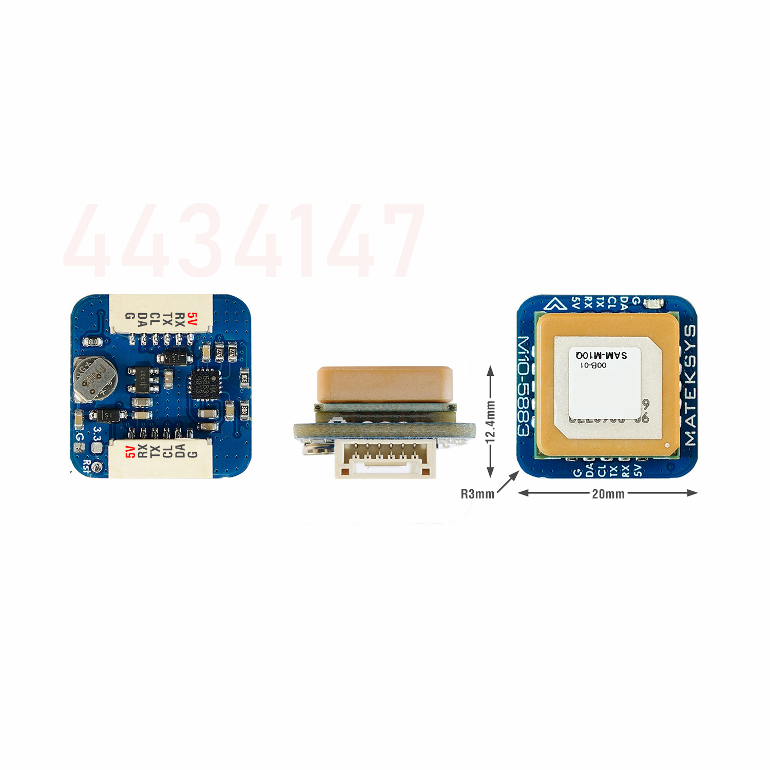 Флэш-навигатор с компасом QMC5 – обзор и цена Gps Module Drone