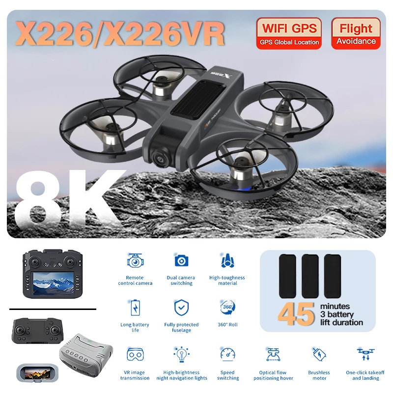 Оригинальный X226 X226VR FPV R – обзор и цена Drone Rc X226