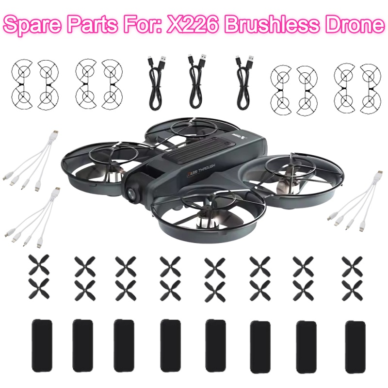 Бесщеточный радиоуправляемый д – обзор и цена Drone Rc X226