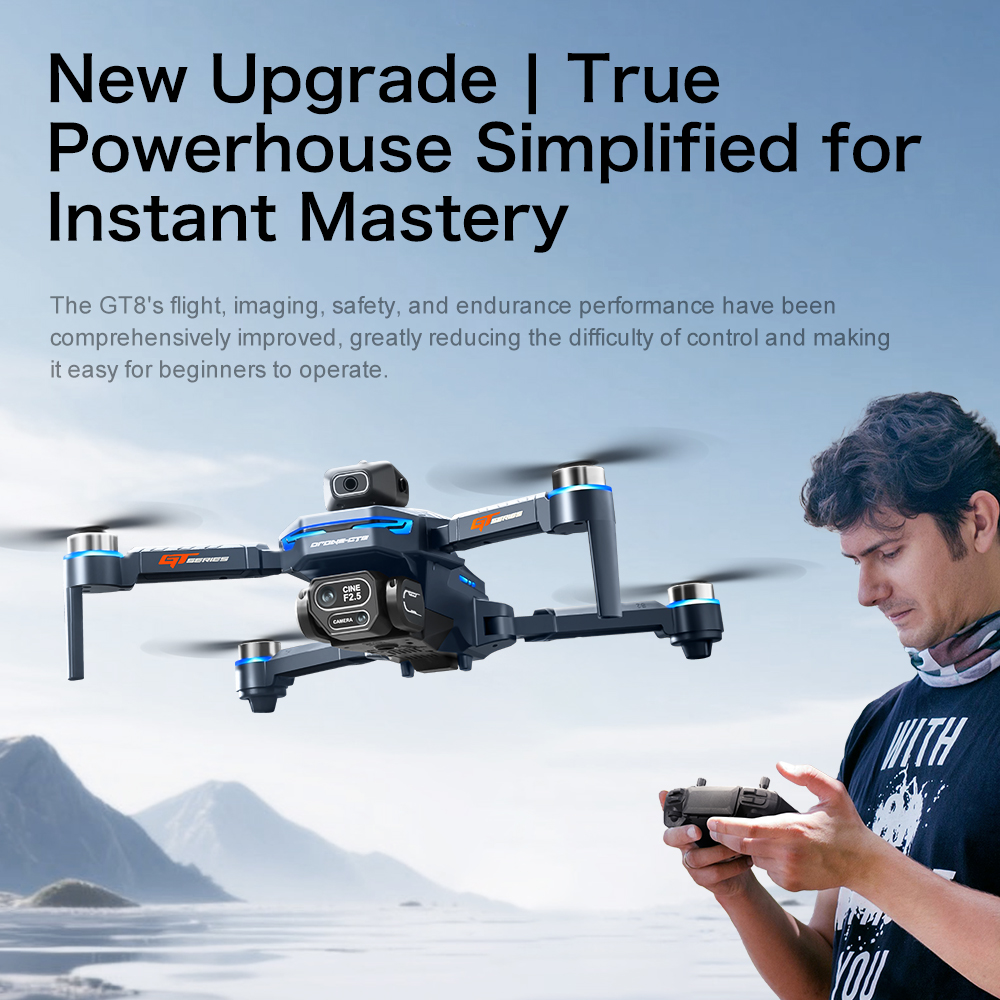 Новый радиоуправляемый дрон GT – обзор и цена Drone Rc Controller Price