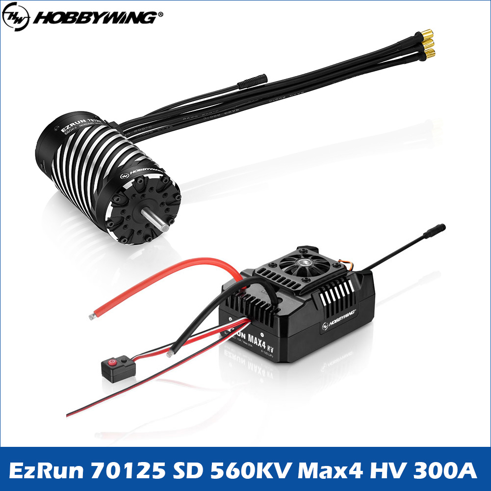 Комплект Hobbywing EZRUN MAX4  – обзор и цена Esc 4In1 Brushless