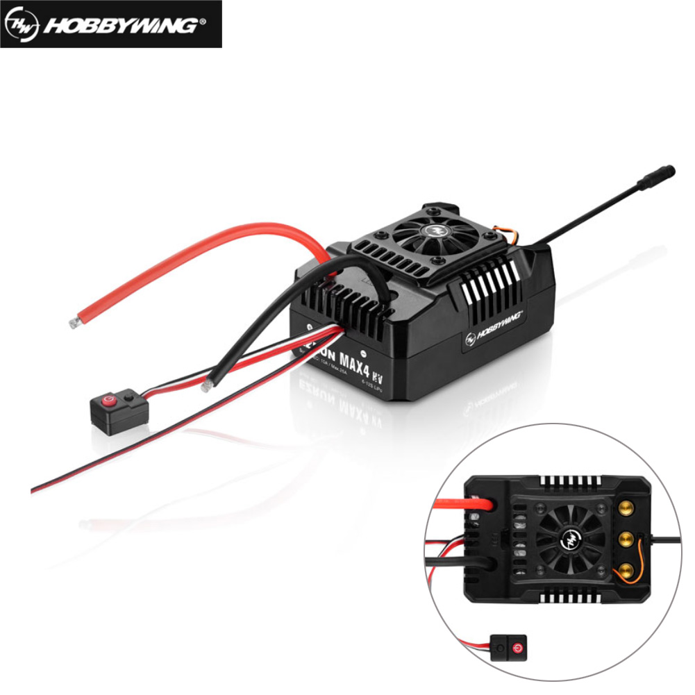 Комплект Hobbywing EZRUN MAX4  – обзор и цена Esc 4In1 Brushless