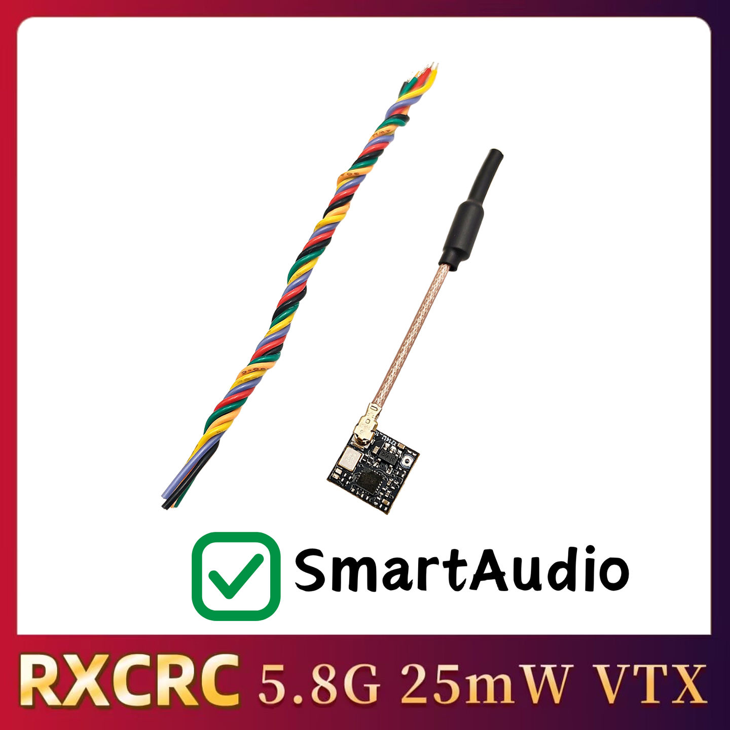 RXCRC 5.8GHz 48CH FPV 25mW ана – обзор и цена Drone Rc Receiver And Transmitter