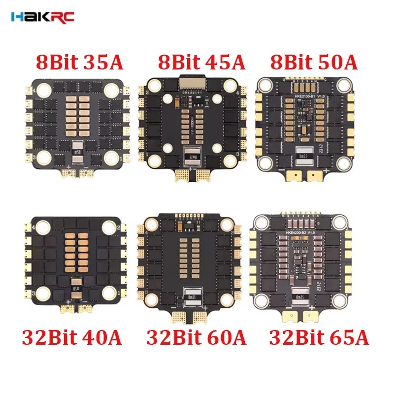 HAKRC 8BIT 35A /45A/50A BLheli – обзор и цена Esc 4In1 Brushless